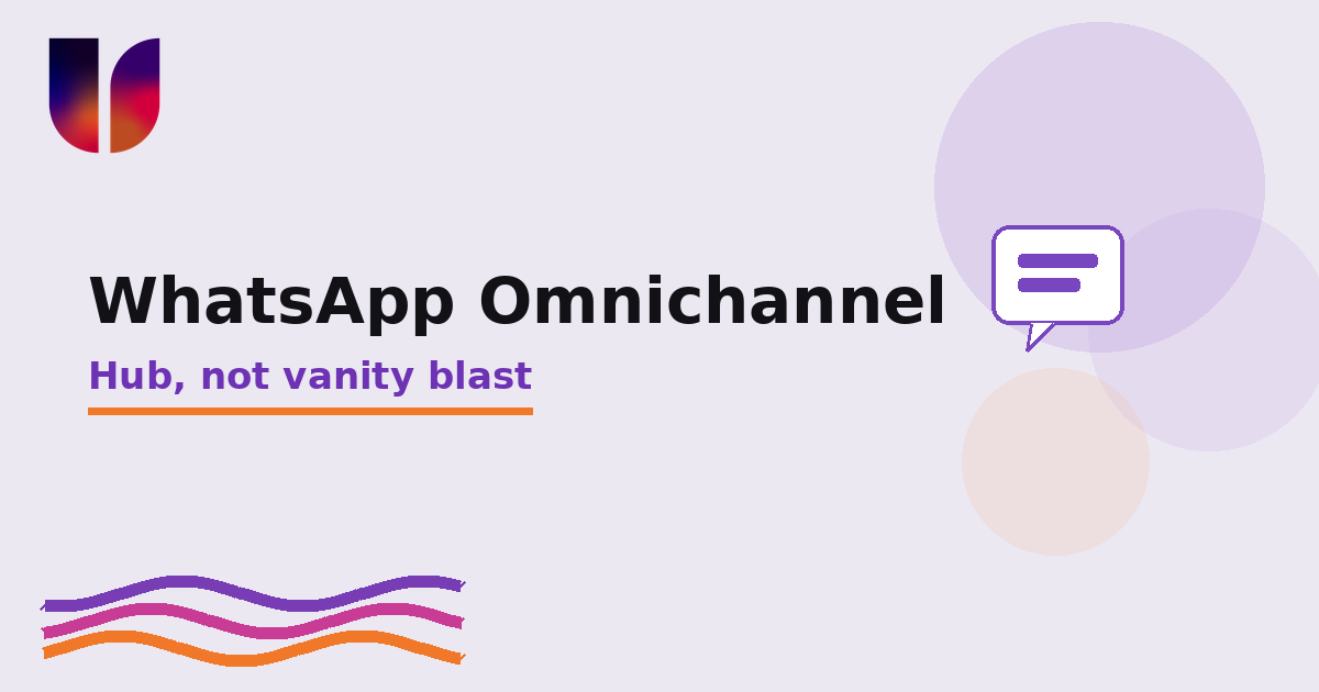 WhatsApp Omnichannel header