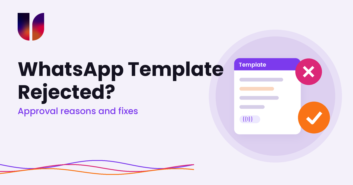 WhatsApp Template Rejected? Approval reasons and fixes, UnifiedSend header